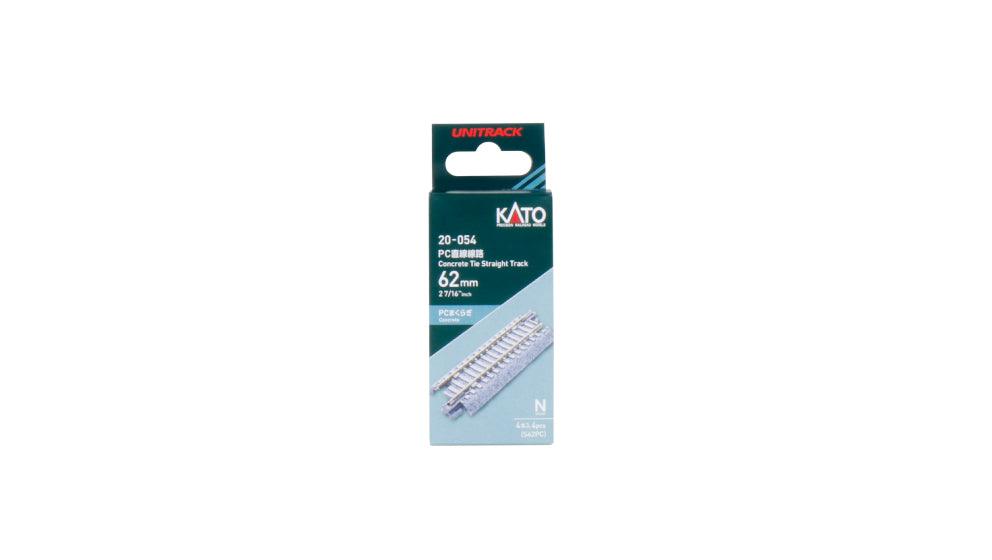 N Concrete Tie 62mm (2 7/16") Straight Track [4 pcs]