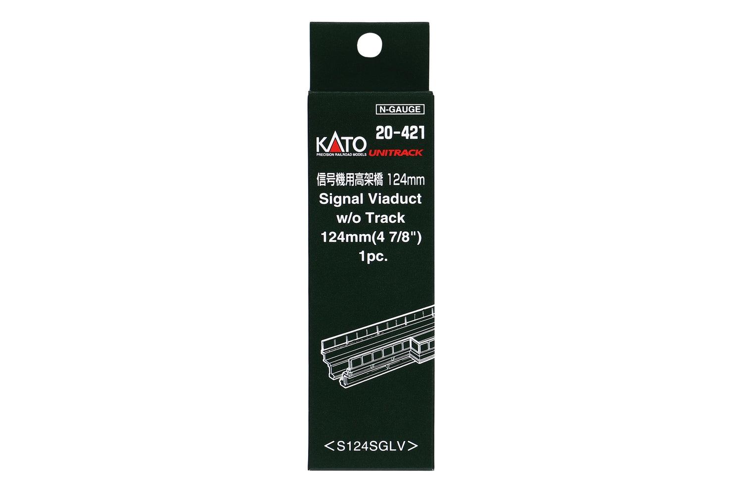 N Single Viaduct 124mm for Signal