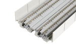 N Concrete-Slab Double Track Straight Viaduct Track 124mm (2 pcs) - Image 6
