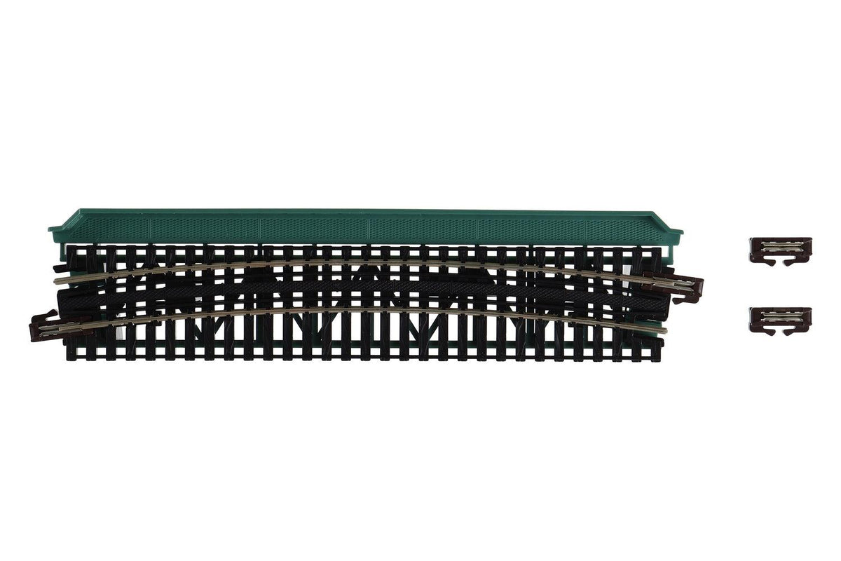 N Curved Deck Girder Bridge, Green - 481mm (19") Radius 15º - Image 5