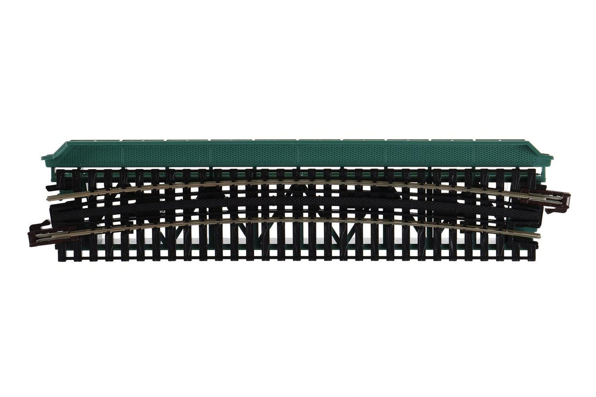 N Curved Deck Girder Bridge, Green - 481mm (19") Radius 15º - Image 6