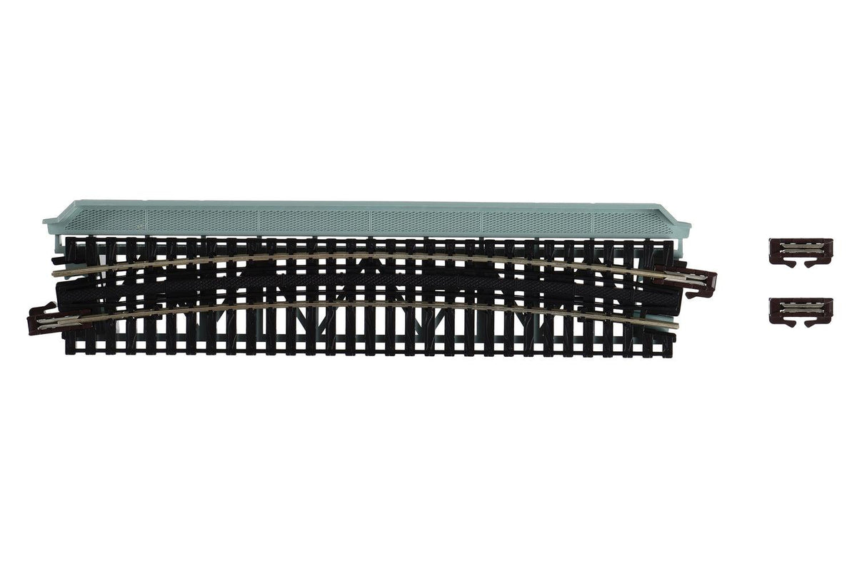 N Curved Deck Girder Bridge, Gray - 481mm (19") Radius 15º - Image 5