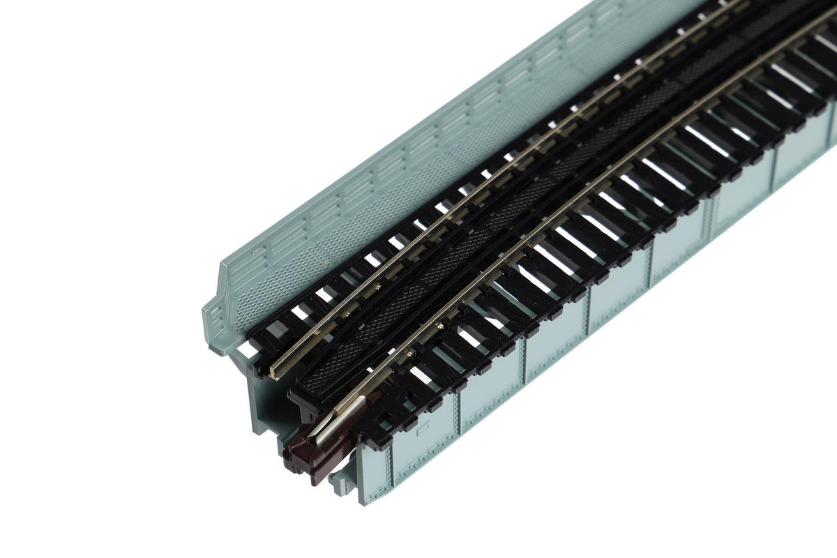 N Curved Deck Girder Bridge, Gray - 481mm (19") Radius 15º - Image 7