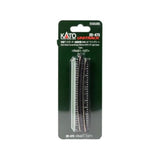 N Curved Deck Girder Bridge, Light Green - 481mm (19") Radius 15º