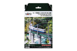 Curved Bridge Set 16 5/8" Radius (448mm) -60Deg - Green w/ Catenary