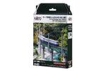Curved Bridge Set 16 5/8" Radius (448mm) -60Deg - Green w/ Catenary - Image 2