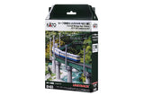 Curved Bridge Set 16 5/8" Radius (448mm) -60Deg - Green w/ Catenary - Image 2