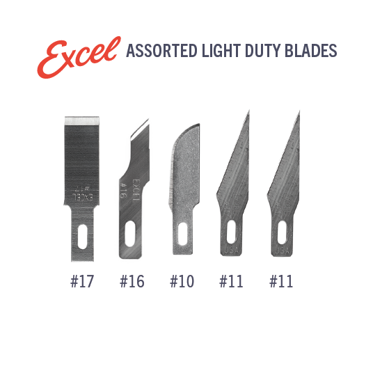 Assorted Light Duty Replacement Blades