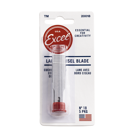#18 Large Chisel Blade Pack of 5 