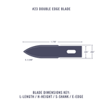 #23 Double Edge Blade