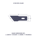 #19B Bevel Blade