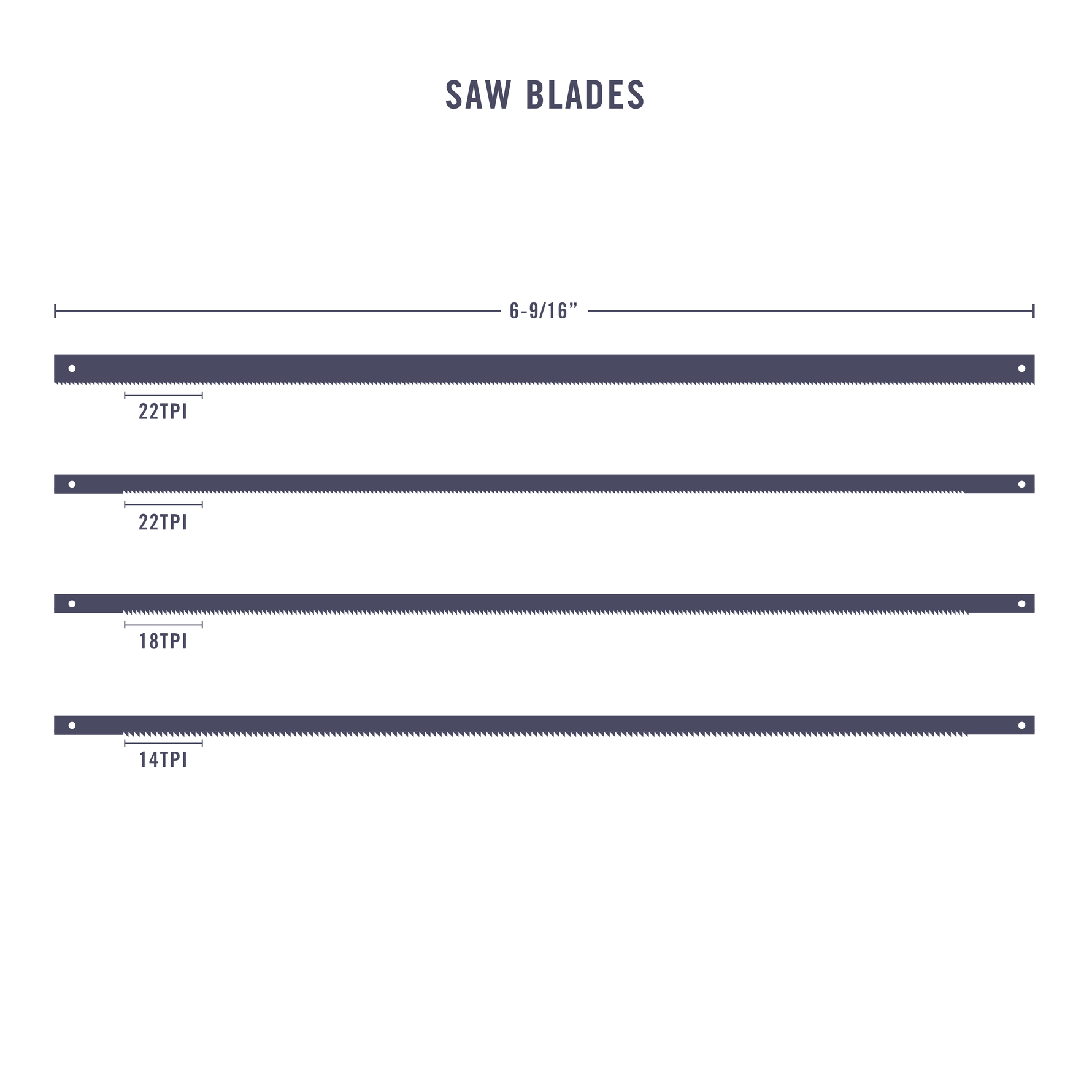Coping Saw Blades