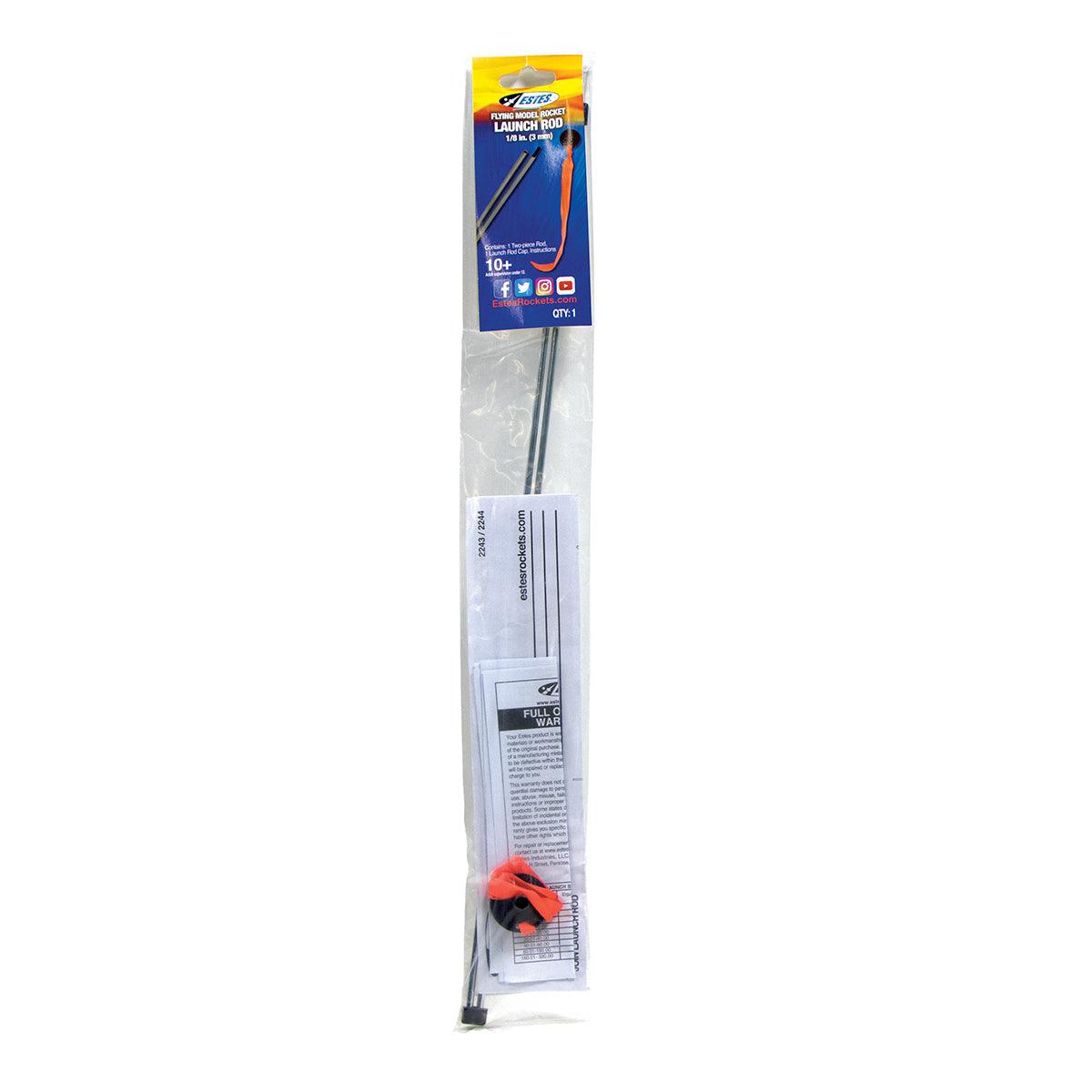1/8" Two-Piece Launch Rod - Arizona Hobbies LLC