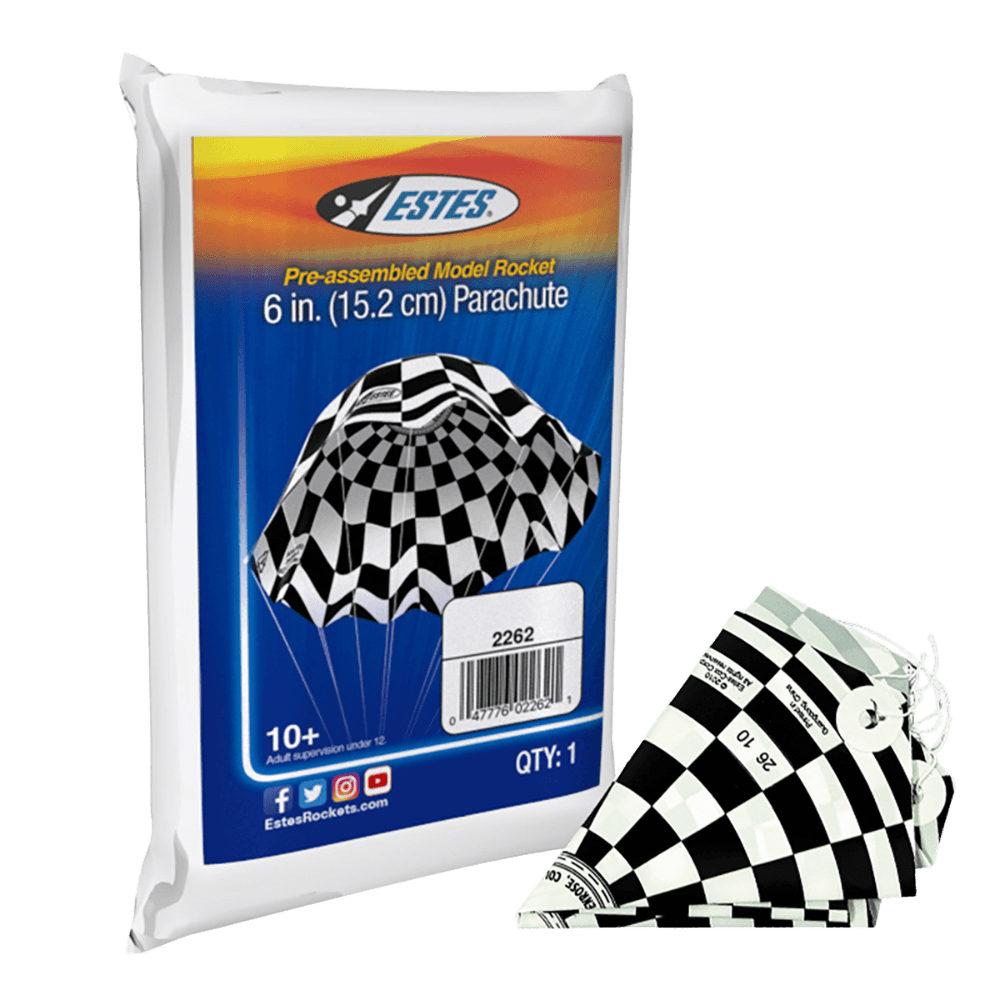 6 Inch Printed Parachute - Arizona Hobbies LLC