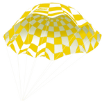 9 Inch Printed Parachute - Arizona Hobbies LLC