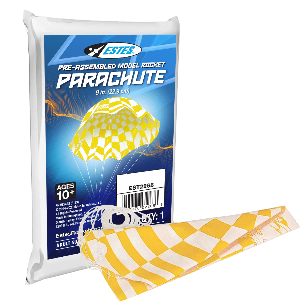 9 Inch Printed Parachute - Arizona Hobbies LLC