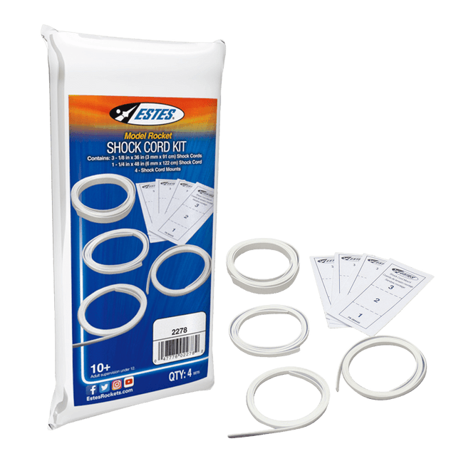 Shock Cords & Mount Pack - Arizona Hobbies LLC