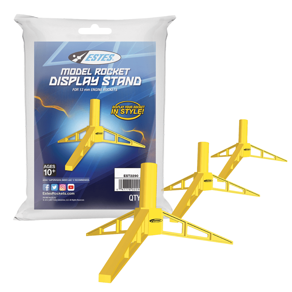 Model Rocket Display Stand (mini engine size) - Arizona Hobbies LLC