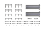 N Double Track Incline Pier Basic Set - Standard - Image 5