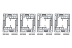 N Double Track Catenary Poles, Square Corner - Image 4