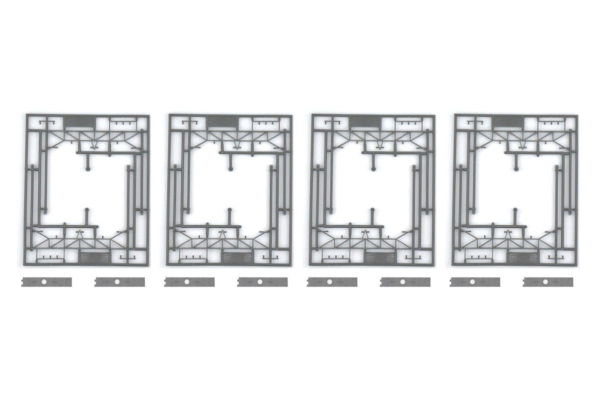N Double Track Catenary Poles, Square Corner - Image 4