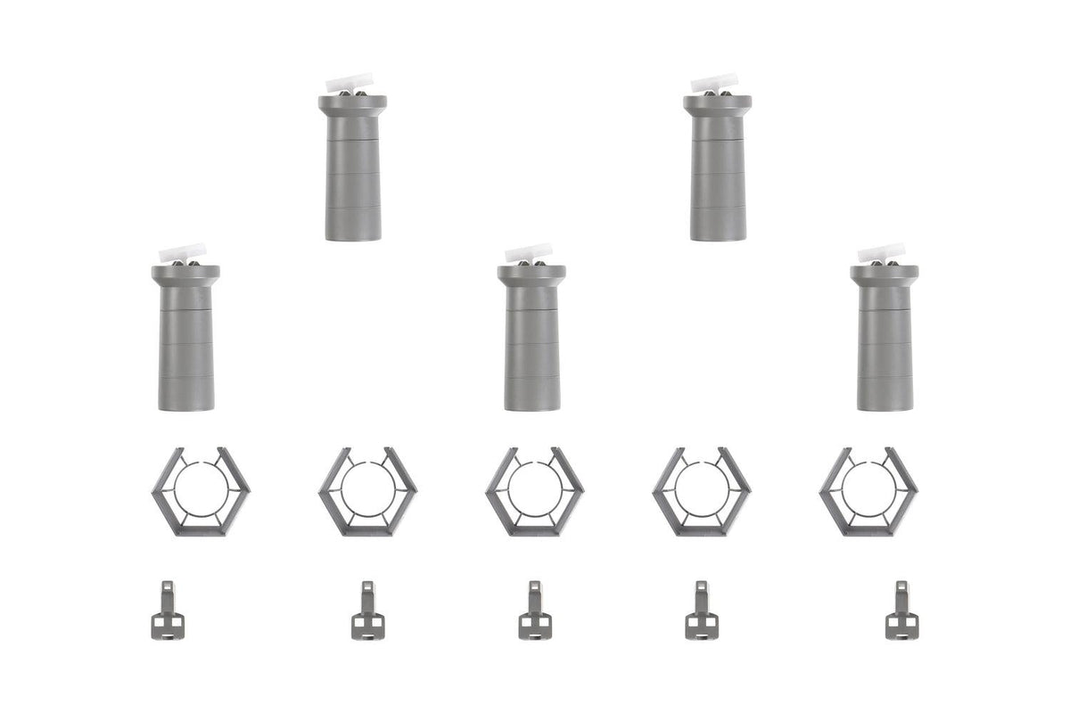 Conical Pier Set for Single Track Bridge (5 pieces) - Image 5