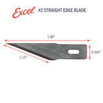 #2 Straight Edge Blade