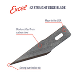 #2 Straight Edge Blade