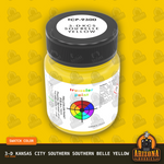 3-D Kansas City Southern SOUTHERN BELLE YELLOW 1-oz bottle (Air-brush) Tru-Color Paint SPECIAL ORDER ONLY-with color swatch-Arizona Hobbies