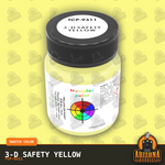 3-D SAFETY YELLOW 1-oz bottle (Air-brush) Tru-Color Paint SPECIAL ORDER ONLY-with color swatch-Arizona Hobbies