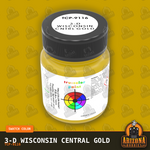 3-D WISCONSIN CENTRAL GOLD 1-oz bottle (Air-brush) Tru-Color Paint SPECIAL ORDER ONLY-with color swatch-Arizona Hobbies
