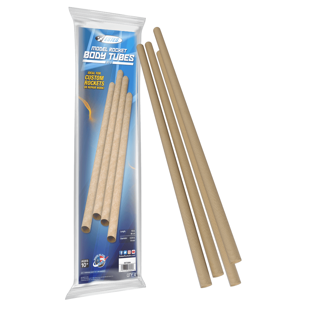 BT-5 Body Tubes (4 pk) - Arizona Hobbies LLC