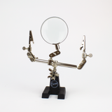 Double Clip Extra Hands with Magnifier