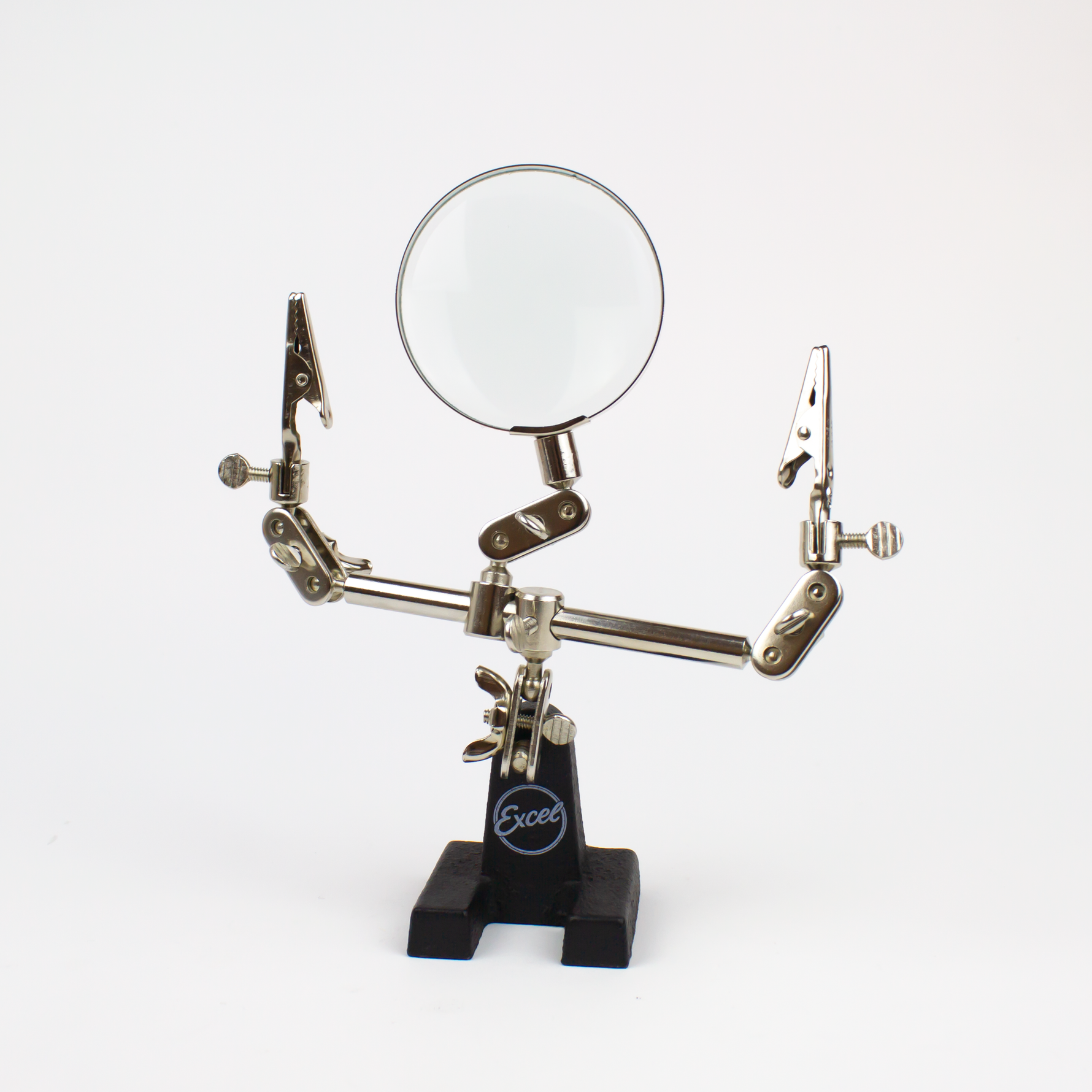 Double Clip Extra Hands with Magnifier