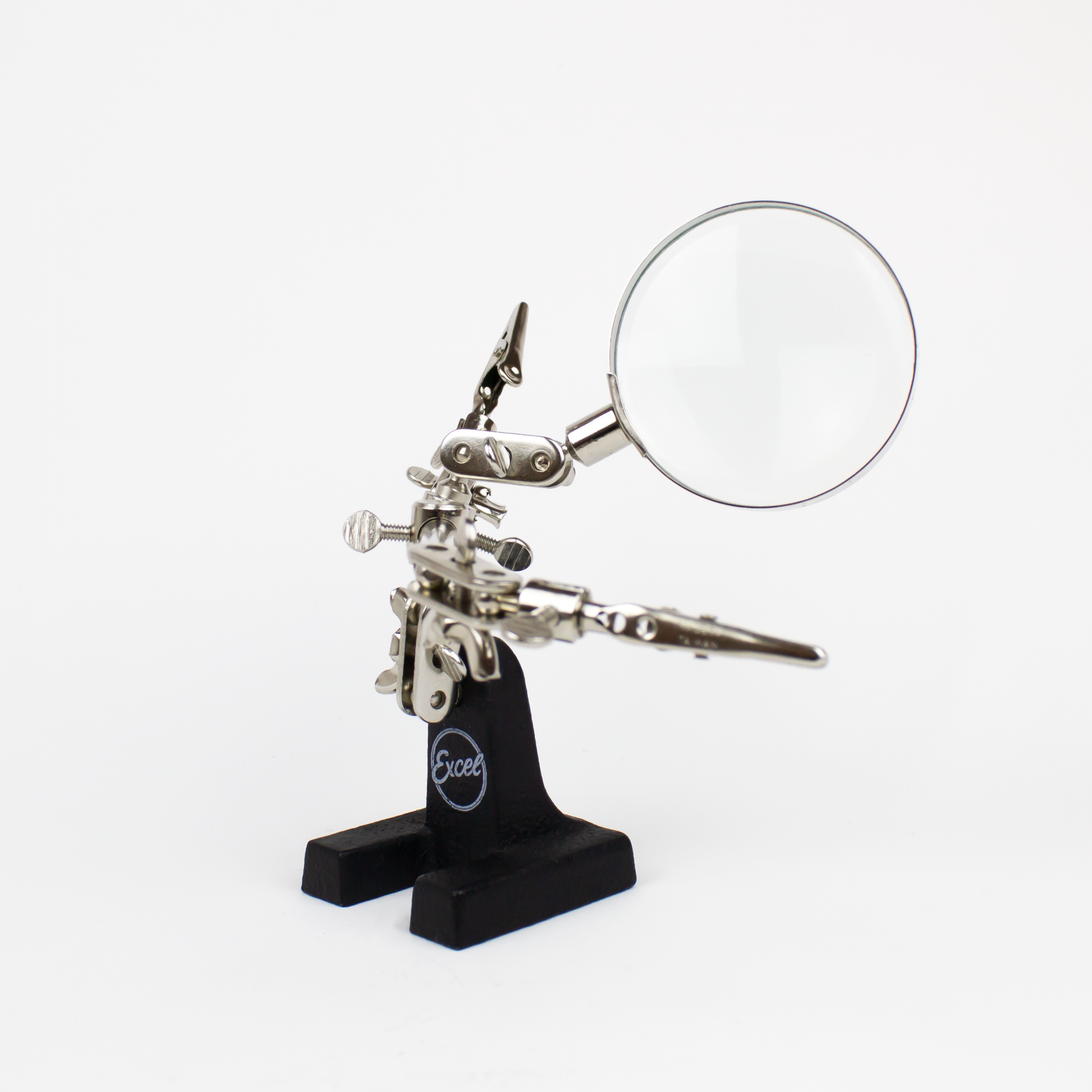 Double Clip Extra Hands with Magnifier