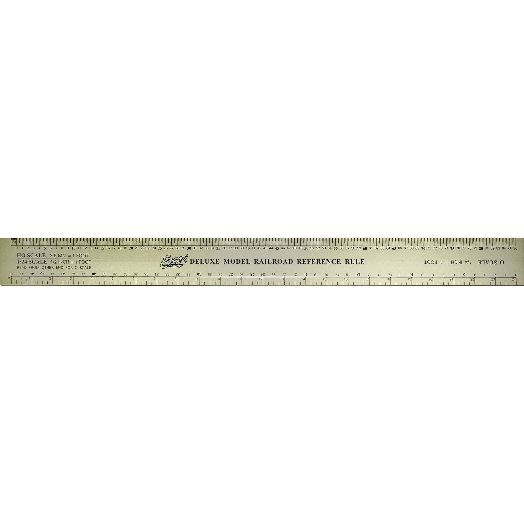 12-Inch Scale Ruler for Modeling