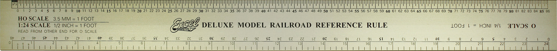 12-Inch Scale Ruler for Modeling