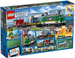 LEGO 60198 container wagon with forklift and pallets