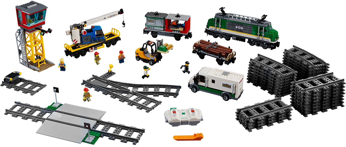 LEGO 60198 Cargo Train minifigures