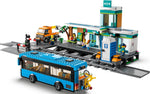 LEGO City 60335 road-and-rail cherry-picker truck
