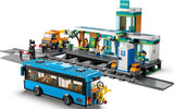LEGO City 60335 road-and-rail cherry-picker truck