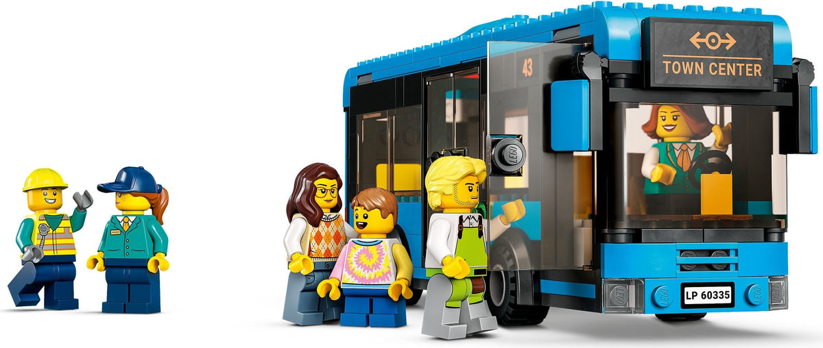 LEGO City 60335 Train Station minifigures