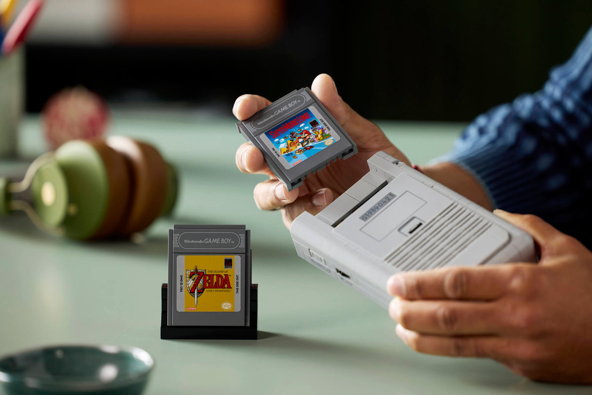 LEGO Game Boy 72046 completed build closeup