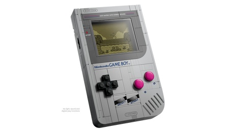 LEGO Game Boy 72046 - directional pad and buttons detail