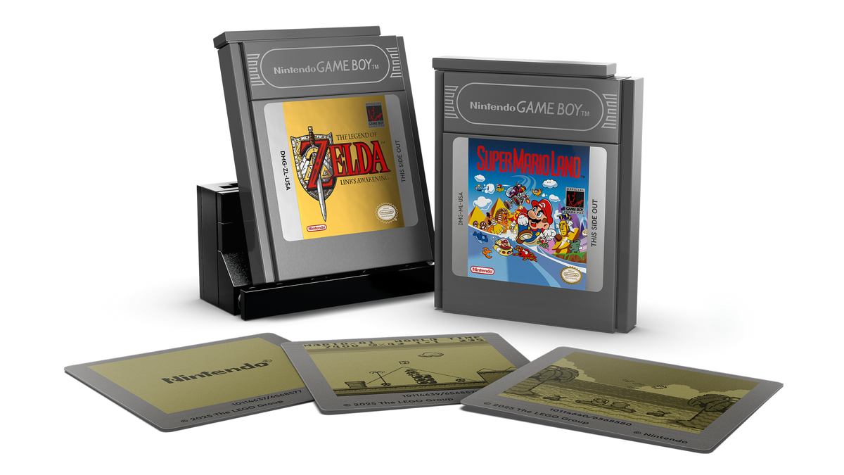 LEGO Game Boy 72046 - lenticular screen detail