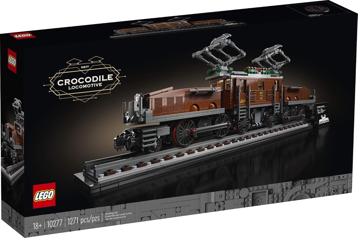 LEGO Crocodile Locomotive Building Kit - 10277