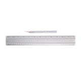 12" Office Ruler with K1 Knife
