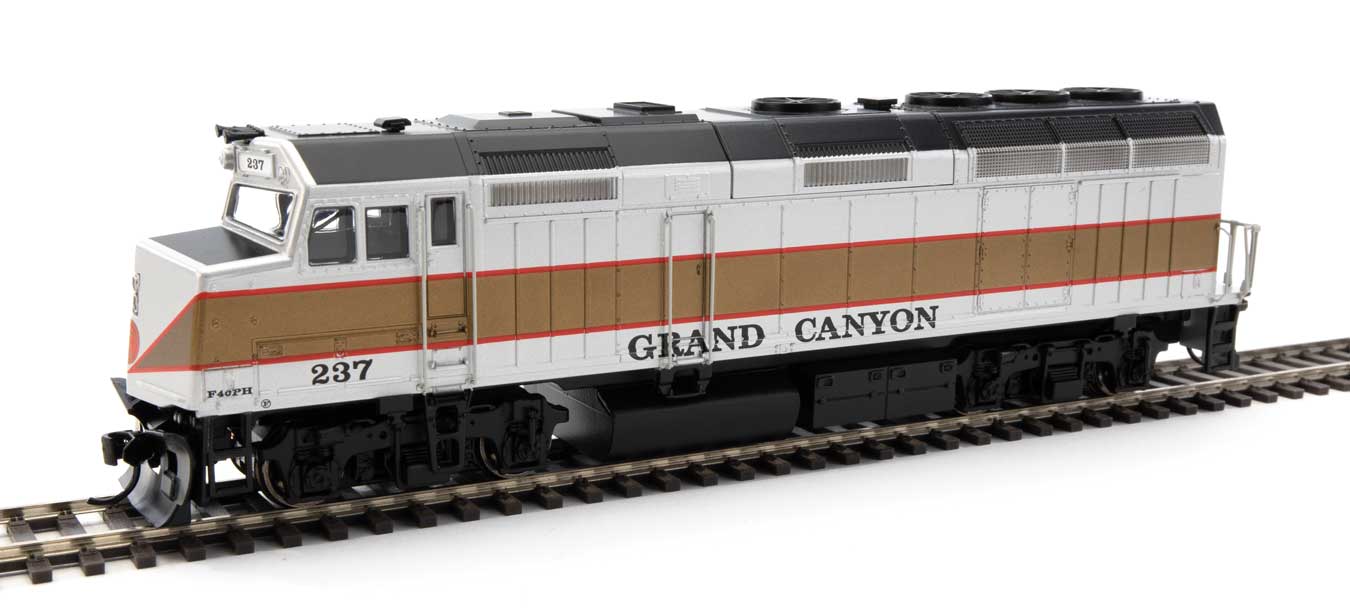 Walthers Mainline HO EMD F40PH Grand Canyon Railway 237 diesel locomotive