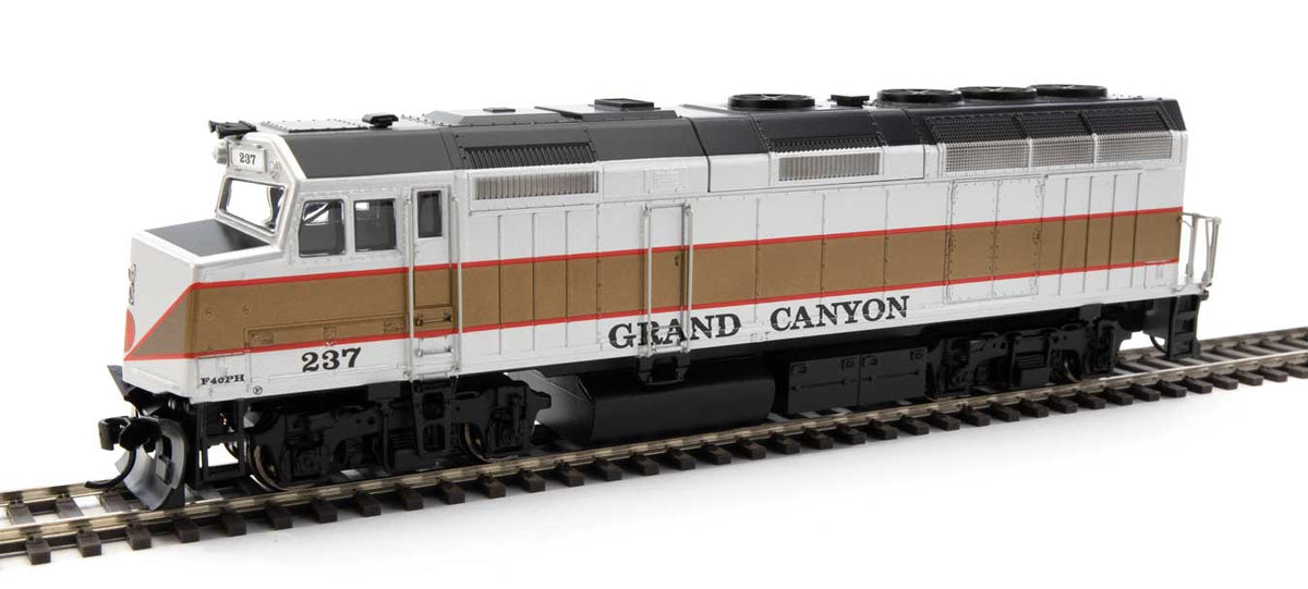 Walthers Mainline HO EMD F40PH Grand Canyon Railway 237 diesel locomotive
