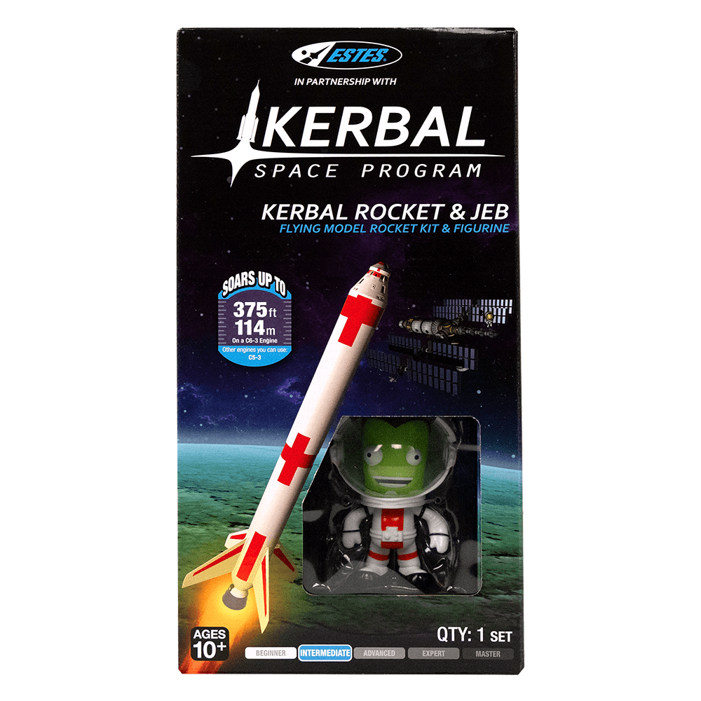 Kerbal Rocket & Jeb - Arizona Hobbies LLC